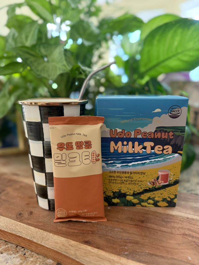 USA_ [neurangpul] JEJU UDO PEANUT MILKTEA 30g*10 리뷰 사진