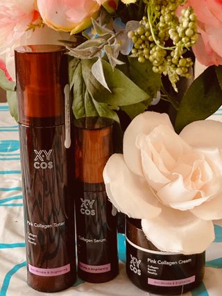 Pink Collagen Line [Toner, Serum, Cream] — 5점을 준 리뷰어가 2021년 9월 올린 사용 사진
