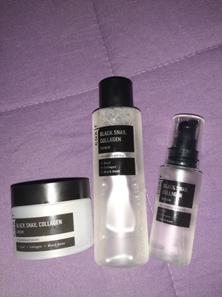 Black Snail Collagen Trio Set [Toner, Serum and Cream] — 5점을 준 리뷰어가 2021년 9월 올린 사용 사진