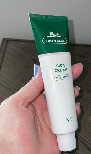 시카 클리어 스팟 패치(10mm 18ea &amp; 12mm 30ea) &amp; 데일리 수딩 마스크 &amp; CICA 크림100ml — 4점을 준 리뷰어가 2023년 7월 올린 사용 사진
