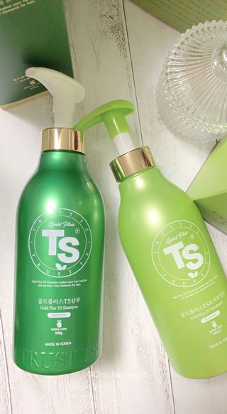 ゴールドプラスセット(シャンプー500g x 1ea/トリートメント500ml X 1ea) — 5점을 준 리뷰어가 2023년 3월 올린 사용 사진