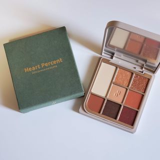 하트퍼센트 Heart Percent Dote on Mood Eye Palette VERMILION FACET — 3.5점을 준 리뷰어가 2021년 11월 올린 사용 사진