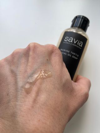 오바코 SAVIA MARINE THETIS FACIAL OIL SOAP — 5점을 준 리뷰어가 2022년 2월 올린 사용 사진
