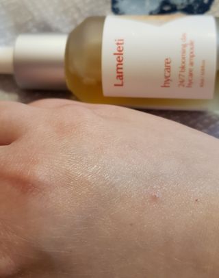 라멜레티 24/7 유스풀 데이 엑소케어 앰플 — 4점을 준 리뷰어가 2022년 10월 올린 사용 사진