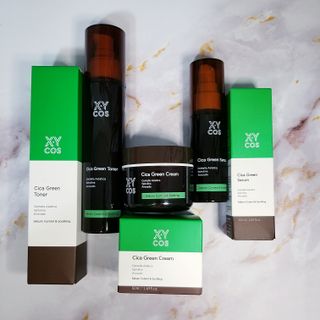 Cica Green Line [Toner, Serum, Cream] — 4.5점을 준 리뷰어가 2021년 9월 올린 사용 사진