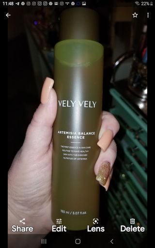 VELY VELY Artemisia Balance Essence — 5점을 준 리뷰어가 2021년 5월 올린 사용 사진