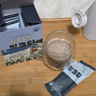 느랑풀 USA_ [neurangpul] JEJU BUCKWHEAT MILKTEA 30g*10 — 5점을 준 리뷰어가 2025년 7월 올린 사용 사진