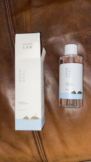 라운드 랩 1025 독도 토너 100ml — 5점을 준 리뷰어가 2021년 2월 올린 사용 사진