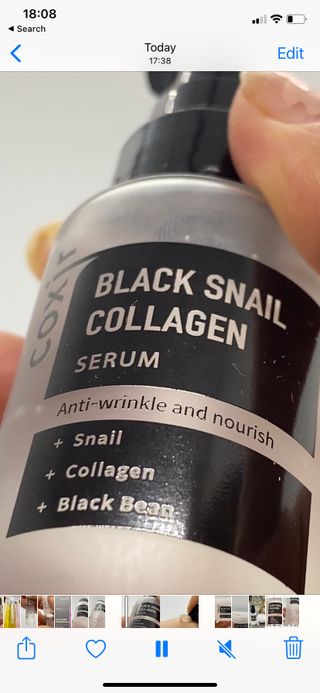 Black Snail Collagen Trio Set [Toner, Serum and Cream] — 5점을 준 리뷰어가 2021년 8월 올린 사용 사진