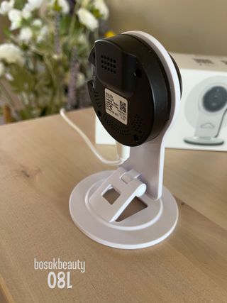 온습도 모니터와 스마트 리모컨이 탑재된 EGLOO cam S4 1080P Wi-Fi 스마트 카메라 — 5점을 준 리뷰어가 2021년 5월 올린 사용 사진