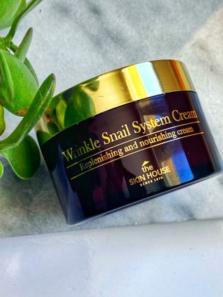 [THE SKIN HOUSE] Wrinkle Snail System Cream 100ml — 5점을 준 리뷰어가 2022년 1월 올린 사용 사진