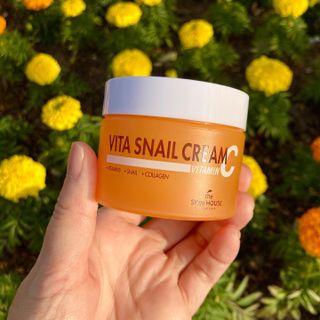 [THE SKIN HOUSE] Vita Snail Cream — 5점을 준 리뷰어가 2022년 4월 올린 사용 사진