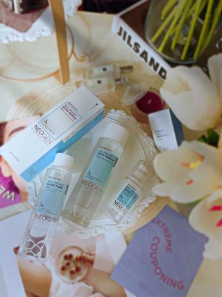 네오젠 더마로지 리얼퍼먼트 마이크로 세트 (토너 150ml, 에센스 150ml, 세럼 30ml, 미스트 115ml) — 4.5점을 준 리뷰어가 2022년 8월 올린 사용 사진