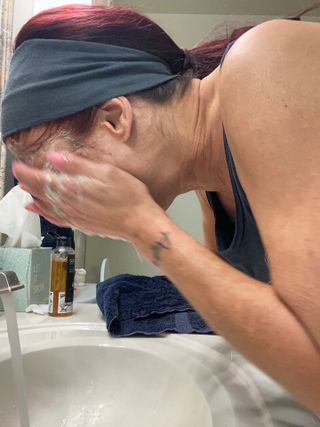 오바코 SAVIA MARINE THETIS FACIAL OIL SOAP — 5점을 준 리뷰어가 2022년 2월 올린 사용 사진