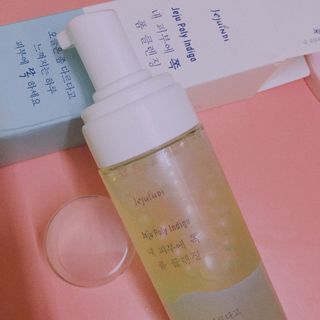 제주인디 폴리인디고 내 피부에 쪽 폼클렌징 — 5점을 준 리뷰어가 2021년 9월 올린 사용 사진