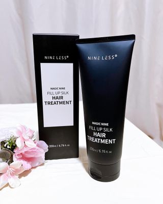 나인레스 매지나인 필 업 실크 트리트먼트 200ml 6.76 fl. 온스 유형에 남겨 — 5점을 준 리뷰어가 2022년 1월 올린 사용 사진