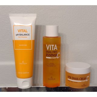 Vita Snail Trio Set [First Essence, Cream, Gel Cleanser] — 3.5점을 준 리뷰어가 2021년 10월 올린 사용 사진