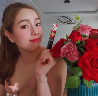정원삼 6년근 고려홍삼정 365스틱 — 4점을 준 리뷰어가 2021년 11월 올린 사용 사진