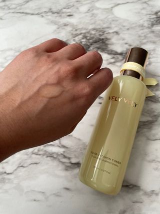 VELY VELY Yuja C-Tamin Toner — 5점을 준 리뷰어가 2021년 4월 올린 사용 사진