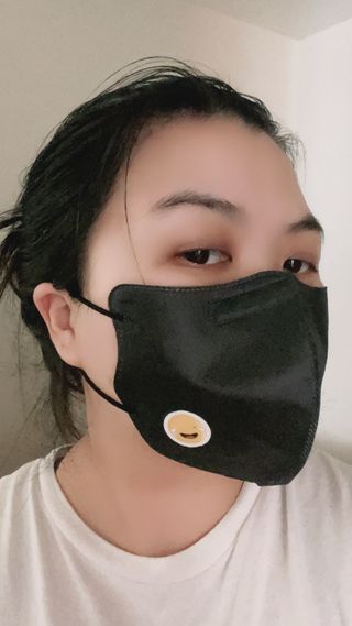 르무통 스피치 버블 아로마 마스크 패치 — 5점을 준 리뷰어가 2021년 4월 올린 사용 사진