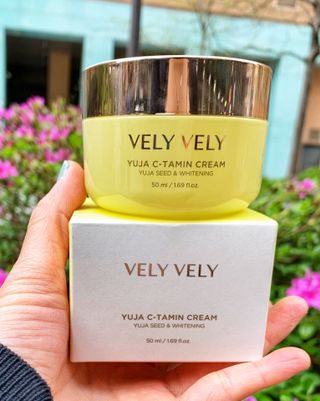 VELY VELY Yuja C-tamin Cream — 5점을 준 리뷰어가 2021년 4월 올린 사용 사진