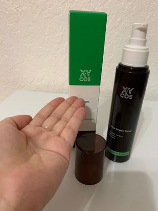 Cica Green Line [Toner, Serum, Cream] — 4.5점을 준 리뷰어가 2021년 9월 올린 사용 사진