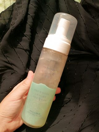 제주인디 폴리인디고 내 피부에 쪽 폼클렌징 — 5점을 준 리뷰어가 2021년 12월 올린 사용 사진