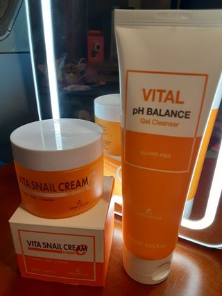 Vita Snail Cream + Vital PH Gel Cleanser — 5점을 준 리뷰어가 2021년 10월 올린 사용 사진