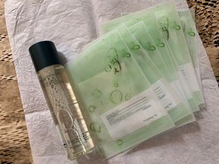 Pyunkang Yul 편강 율 진정 수분 강화 토너 150ml & 진정 마스크팩 10ea — 5점을 준 리뷰어가 2021년 9월 올린 사용 사진
