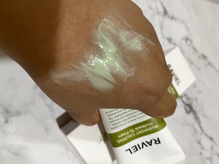(MY) 라비엘 쑥 그린머드 팩투폼 페이스 클렌저, 4.1fl oz(120ml), 2-in-1 멀티 클렌저 — 5점을 준 리뷰어가 2023년 3월 올린 사용 사진