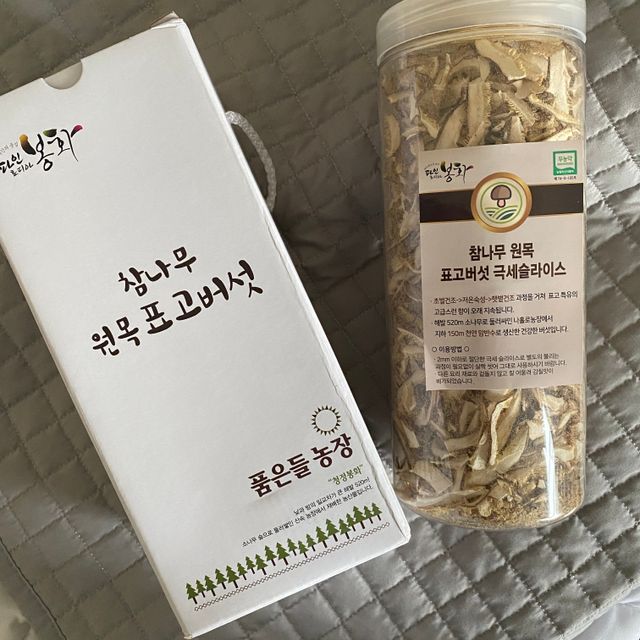 [EMBRACE GREEN FARM] 참나무재배 말린 표고버섯 1병, 100g 리뷰 사진