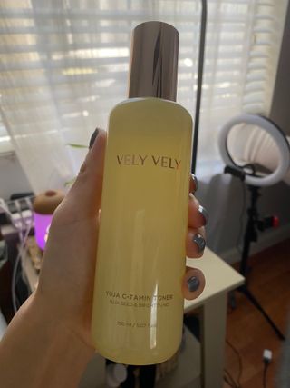 VELY VELY Yuja C-Tamin Toner — 5점을 준 리뷰어가 2021년 3월 올린 사용 사진