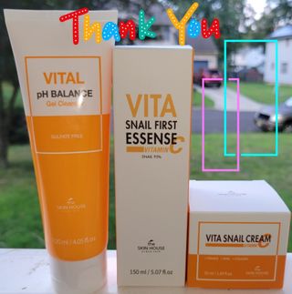 Vita Snail Trio Set [First Essence, Cream, Gel Cleanser] — 5점을 준 리뷰어가 2021년 9월 올린 사용 사진