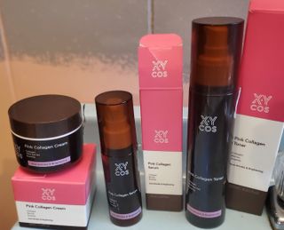 Pink Collagen Line [Toner, Serum, Cream] — 5점을 준 리뷰어가 2021년 10월 올린 사용 사진