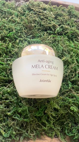 Jutanhak 안티에이징 멜라 크림 50ml / 1.69oz 잡티 &amp; 다크 스팟 케어 하이드레이팅 크림 — 5점을 준 리뷰어가 2022년 11월 올린 사용 사진
