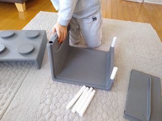 [CUBING] 형 모듈 수납 블록 타입 모듈러 스토리지 스토리지 인테리어 가구 DIY 가구 — 5점을 준 리뷰어가 2022년 1월 올린 사용 사진