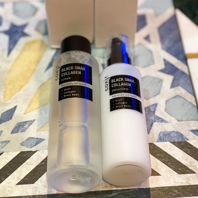 Black Snail Collagen Toner+Emulsion 리뷰 사진