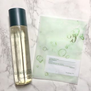 Pyunkang Yul 편강 율 진정 수분 강화 토너 150ml & 진정 마스크팩 10ea — 4점을 준 리뷰어가 2021년 10월 올린 사용 사진