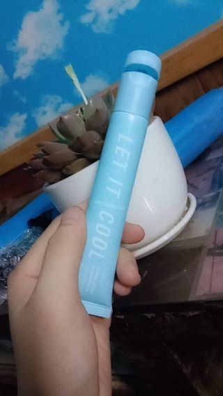 제주인디 렛잇쿨 폴리인디고 진정 리파인 크림 — 5점을 준 리뷰어가 2021년 6월 올린 사용 사진