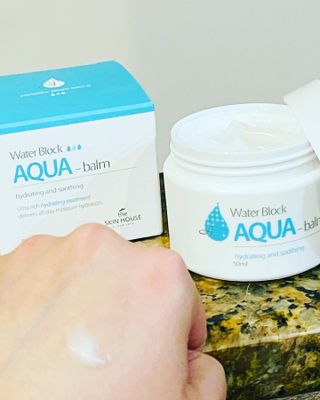 [THE SKIN HOUSE] Water Block Aqua Balm — 5점을 준 리뷰어가 2022년 4월 올린 사용 사진