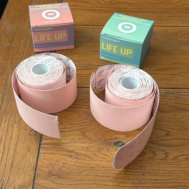 하루토 라이프 UP 엑스트라 센서티브 키네시올로지 테이프 리뷰 사진