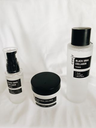 Black Snail Collagen Trio Set [Toner, Serum and Cream] — 5점을 준 리뷰어가 2021년 9월 올린 사용 사진