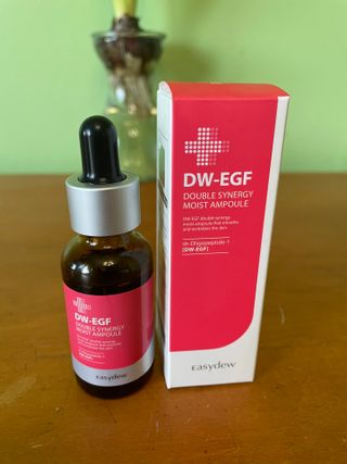 이지듀 이지 듀 DW-EGF 더블 시너지 모이스트 / 퍼밍 앰플 — 5점을 준 리뷰어가 2021년 3월 올린 사용 사진