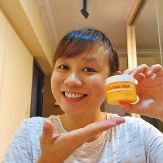 [THE SKIN HOUSE] Vita Snail Cream — 5점을 준 리뷰어가 2022년 11월 올린 사용 사진