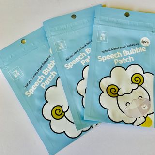 르무통 스피치 버블 아로마 마스크 패치 — 5점을 준 리뷰어가 2021년 6월 올린 사용 사진