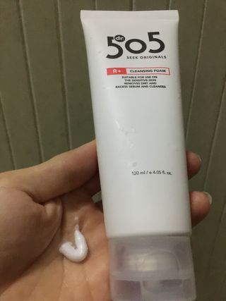 닥터505 APLUS 클렌징폼 — 4점을 준 리뷰어가 2021년 7월 올린 사용 사진