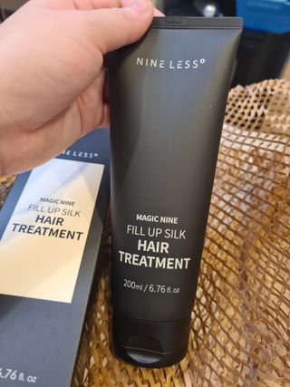 나인레스 매지나인 필 업 실크 트리트먼트 200ml 6.76 fl. 온스 유형에 남겨 — 5점을 준 리뷰어가 2022년 1월 올린 사용 사진