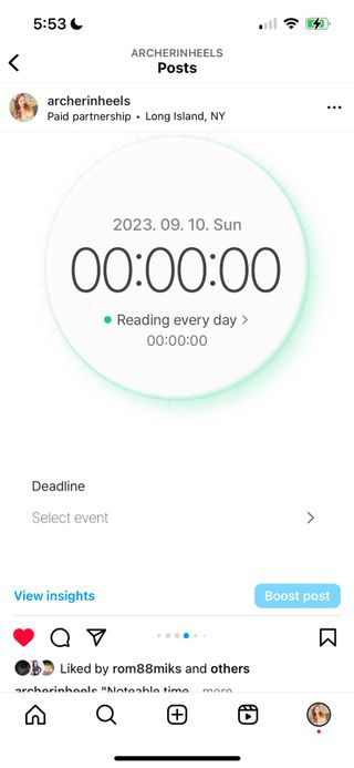 도트타이머 Metaverse time management app, Dote Timer ⏲️ 1 premium lifetime pass, 10 one-year subscriptions — 5점을 준 리뷰어가 2023년 9월 올린 사용 사진
