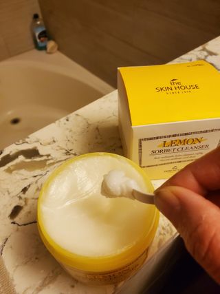 [THE SKIN HOUSE] Lemon Sorbet Cleanser, Aloe Soothing Vitamin Gel — 4점을 준 리뷰어가 2021년 12월 올린 사용 사진