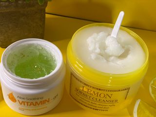 [THE SKIN HOUSE] Lemon Sorbet Cleanser, Aloe Soothing Vitamin Gel — 5점을 준 리뷰어가 2021년 12월 올린 사용 사진